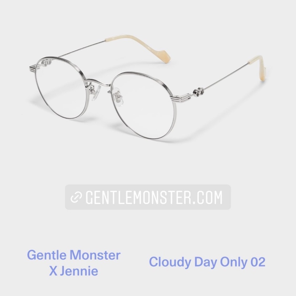 GENTLE MONSTER ft Jennie Cloudy day 02